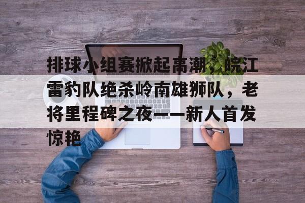 开云- 排球小组赛掀起高潮，皖江雷豹队绝杀岭南雄狮队，老将里程碑之夜——新人首发惊艳